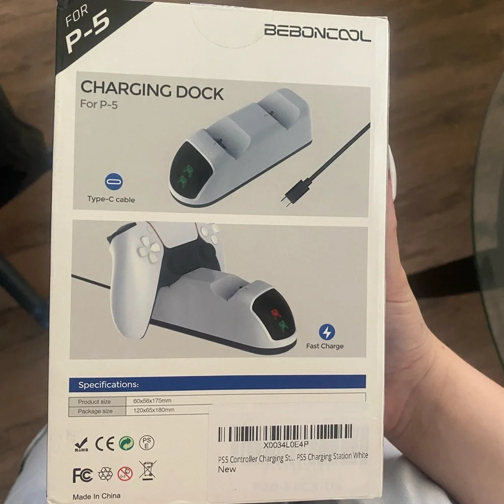 (NEW) PS5 Controller Charging Station, Charging Dock